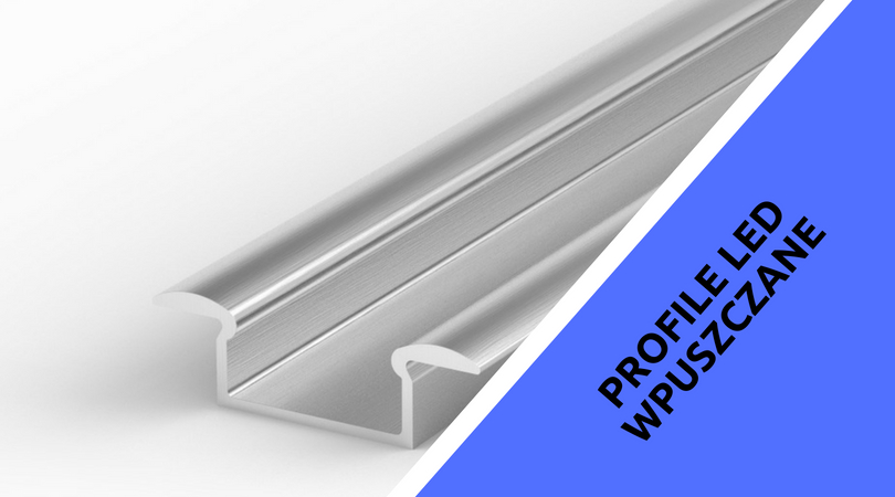 profile led wpuszczane